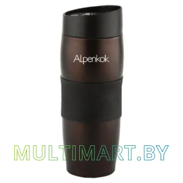 Термокружка Alpenkok AK-04002A 0.4 л (коричневый)